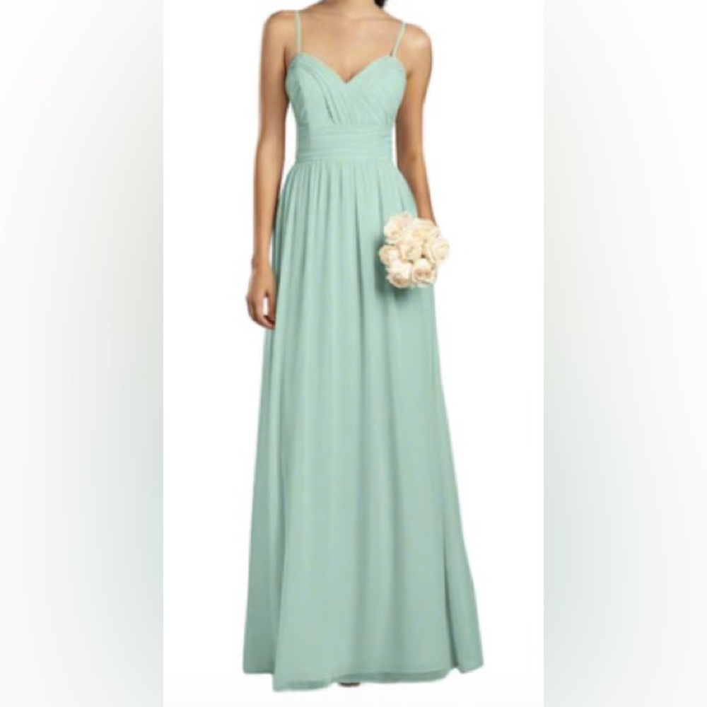 Alfred Angelo Mint Bridesmaids Dress